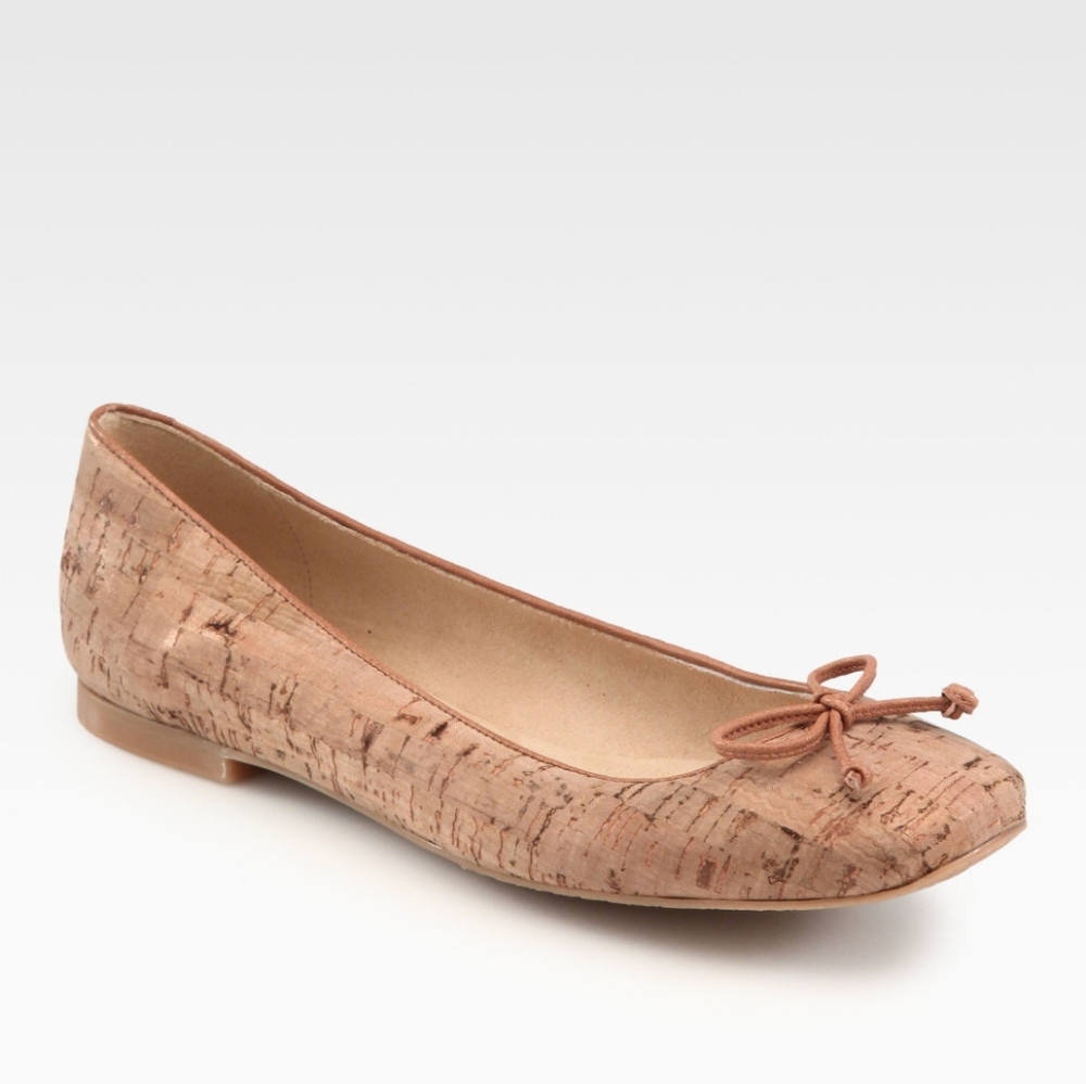 Stuart Weitzman  cork flats  size 6.5